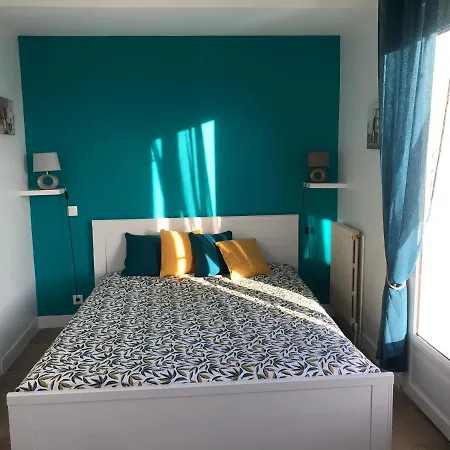 住宿加早餐酒店 La Villa Port Winston - Face Mer Chambres & Studios Saint-Côme-de-Fresné